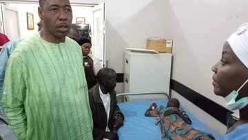 Zulum ya ziyarci mutane 5 da suka jikkata a harin da Boko Haram ta kai jiya (Hotuna)