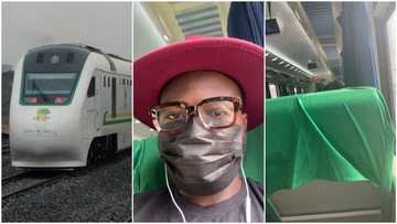 Man takes speed rail for 1st time, see how he turns himself into 'enjoyment minister' (photos)