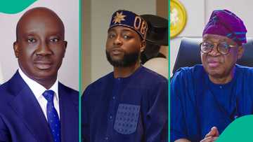Edo governor, Oyetola, 4 other prominent figures Davido had issues with online in one week