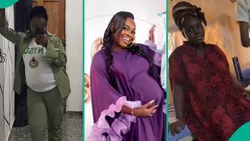 Pregnant corps member goes into labour on POP day, shows how she got certificate before giving birth