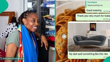 Furniture maker's unexpected reply to lady who slid into his DM to ask question trends online