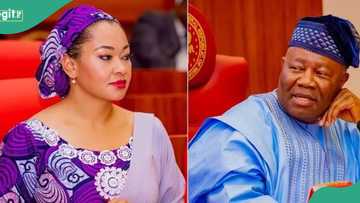 Akpabio vs Natasha: Kogi senator mentions former governor who saw it coming