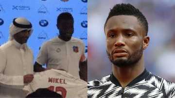 Top Asian club unveils Mikel Obi, hands him special jersey number as he's set to earn over N1bn as salary