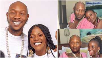 Seun Kuti and wife spark massive reactions as they get freaky in steamy photos from 'the other room'