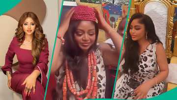 Regina Daniels gets royal welcome after returning from London trip, clip trends: "Our queen"