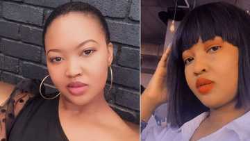 Pretty lady shows off natural hair, tells people she's burning all her wigs, many react