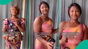Lady transforms her mother and makes her look beautiful like young person, video trends on TikTok