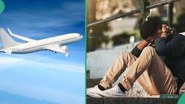 "I lost all my funds": Man returns to Nigeria after girlfriend he took overseas abandoned him