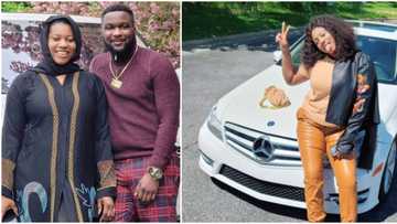 God when? Fans gush as actress Amarachi Igwe’s husband buys her brand new Benz
