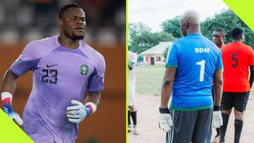 Senator Dino Melaye warns Stanley Nwabali over Super Eagles goalkeeping position