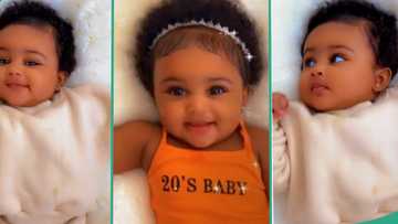 "Pretty angel": Mum posts video of beautiful baby blessed with fair skin, her smile melts hearts