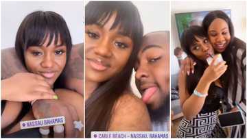 ‘Fuller oranges’ of Davido’s girlfriend Chioma spark pregnancy rumour (photos)