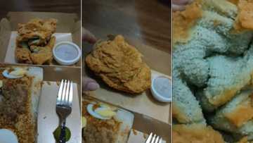 Woman orders fried chicken, she gets a deep-fried towel instead