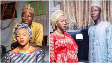 Yadda wata amarya ta daure fuska a hoton auren ta ya dauki hankalin mutane
