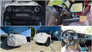 Man posts photos of 'tear-rubber' Mercedes Benz online, says he wants to sell for N200m, Nigerians react