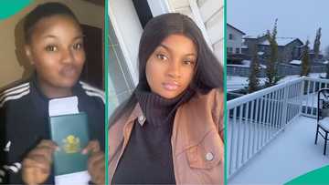 Nigerian lady relocates abroad after participating in Hallelujah challenge, video trends