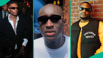 Wizkid's DJ Tunez reacts as Carter Efe decamps to 30BG, sternly warns him: "Watch your spit"