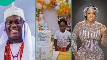 Ooni's prince with Queen Naomi celebrates 4th birthday: "God bless the day you were born"