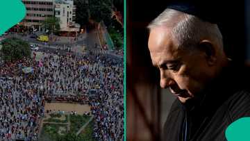 Protest erupts in Israel as war in Middle East disrupts lives, video emerges