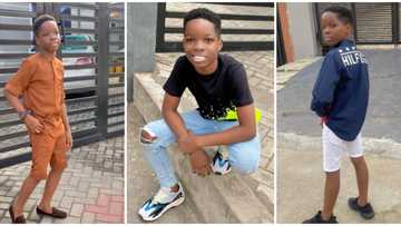 Swagger like his daddy: 5 stylish photos of Wizkid's first son Boluwatife, young man has expensive taste