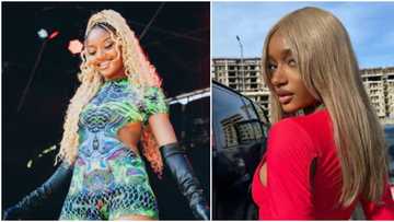 "Imagine it was Teni": Funny reactions trail moment bouncer carried Ayra Starr like a baby during performance