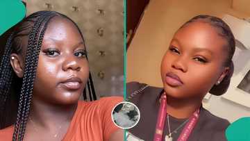Lady weeps, shares video showing what happened to her room after NEPA suddenly brought light