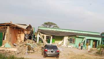 Rusau: Hotunan gidajen da KASUPDA ta rushe a Kaduna