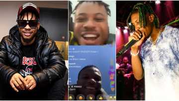 Bella Shmurda O2 performance: Old video shows moment Poco Lee introduced singer to Wizkid on IG live