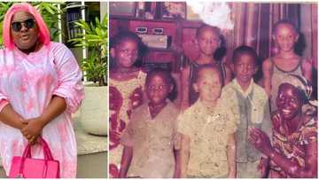 We miss you, Eniola Badmus remembers late younger brother who died years ago, shares photo of siblings
