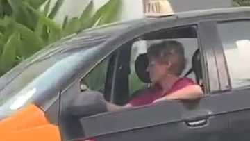 Bidiyon wata Baturiya da ta koma aikin tukin motar haya don samun na abinci