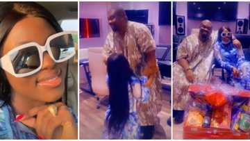 BBNaija: Ka3na overjoyed as she meets Don Jazzy for the first time, goes on her knees (video)