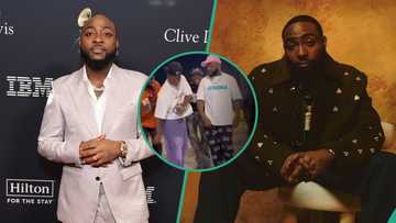 Davido finally meets creator of Dodo dance, busts some moves with them, clip trends: "Joy Giver"