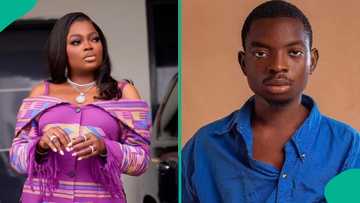 Moment Erekere "stole" Funke Akindele’s phone at Kamo’s baby naming shocks guests, fans react