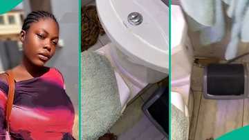 Lady posts evidence as she recounts what she saw inside bathroom of man she visited years ago