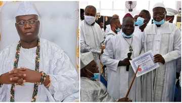 Gani Adams dons Cherubim & Seraphim regalia as he becomes Apostle in Lagos church (photo)