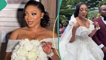 Nigerian bride who woke up blind few hours to wedding opens up about cause of blindness in video