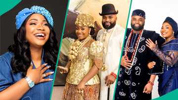 “Na only God know wetin my eye see”: Mercy Chinwo marks fourth wedding anniversary with rare clip
