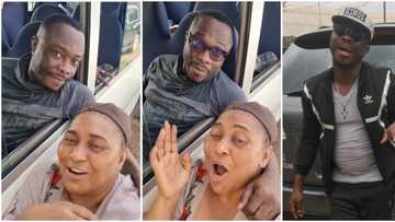 Julius Agwu makes second public appearance after Rita Dominic's wedding, seen on movie set with colleagues