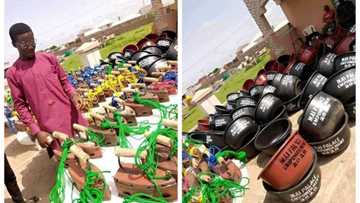 Dan majalisa daga Zamfara ya bayar da tallafi na miliyoyin naira ga al'umman mazabarsa (hotuna)