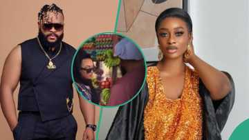 Clip of Whitemoney visiting market with new babe trends, Uriel reacts: “must u go to d same place?"