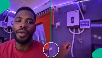Man powers air conditioner, 3 TVs and refrigerator with 2kVA solar inverter, shows how he did it