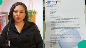 Lady displays her 2006 employment letter showing how much she earned at radio station, many react