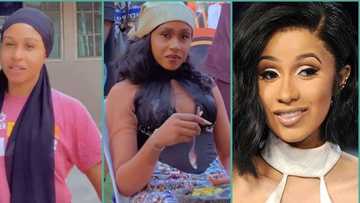 "Now this is a striking resemblance": Nigerian lady who looks like Cardi B makes waves online
