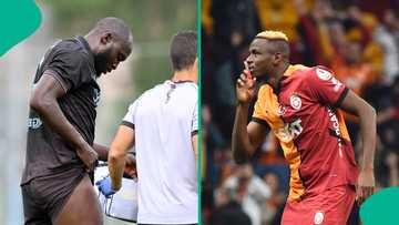 Nigerians react with Osimhen’s video after Napoli confirm Lukaku’s 3-month injury, hunt for striker