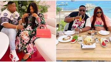Cubana Chiefpriest shares photo with wife from their vacation in Turkey, tells men to take wives travelling