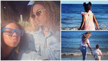 Beyoncé Knowles Carter shares rare picture of bright twins Rumi and Sir