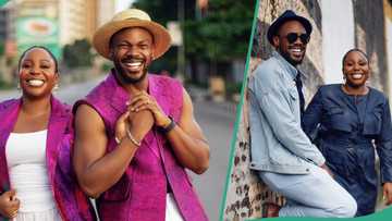 Toyosi, Daniel Etim-Effong's wife, carpets critics of their question, answer on wedding anniversary