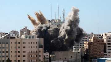 Tension as Israeli airstrike demolishes 12-storey building in Gaza