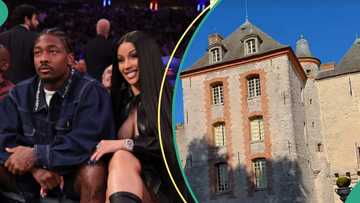 Cardi B gets the royal treatment as boyfriend Stefon Diggs rents castle for them to stay in while in Europe