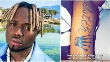 I still owe you: Singer Mr Dutch begins search for fan who tattooed his name on her arm in 2017
